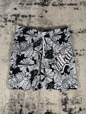Vintage Y2K Billabong Surfwear Flowers Hawaii Board Shorts